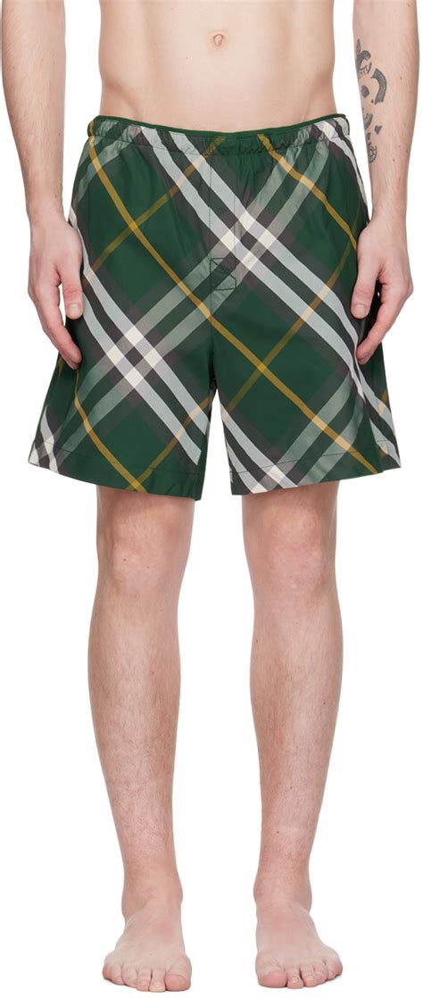 burberry green shorts|burberry inspired shorts.